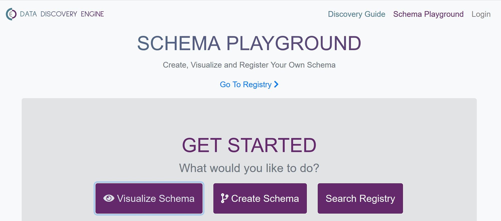 schema playground screenshot

